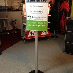 Pfostenschild - Hinweisschild doppelseitig