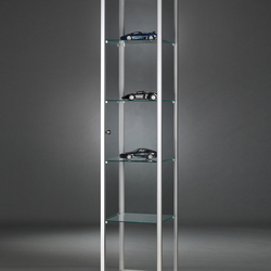400 x 400 x 1984 mm Silber