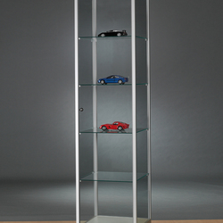 500 x 500 x 1984 mm Silber