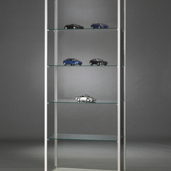 600 x 400 x 1984 mm Silber