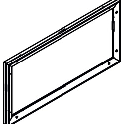 OCTAwall Türoberfeld Rahmen 95 x 45 cm W945/S