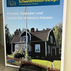 5000 x 2300 mm (BxH) mit doppelseitigem Druck