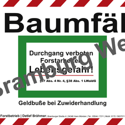 Forstbanner Baden -Württemberg
