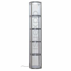 faltbare Vitrine Twist 250cm rund