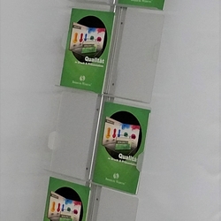 Prospektständer 8x DIN A4 - Acryl - vario d8 / VA 8808PW